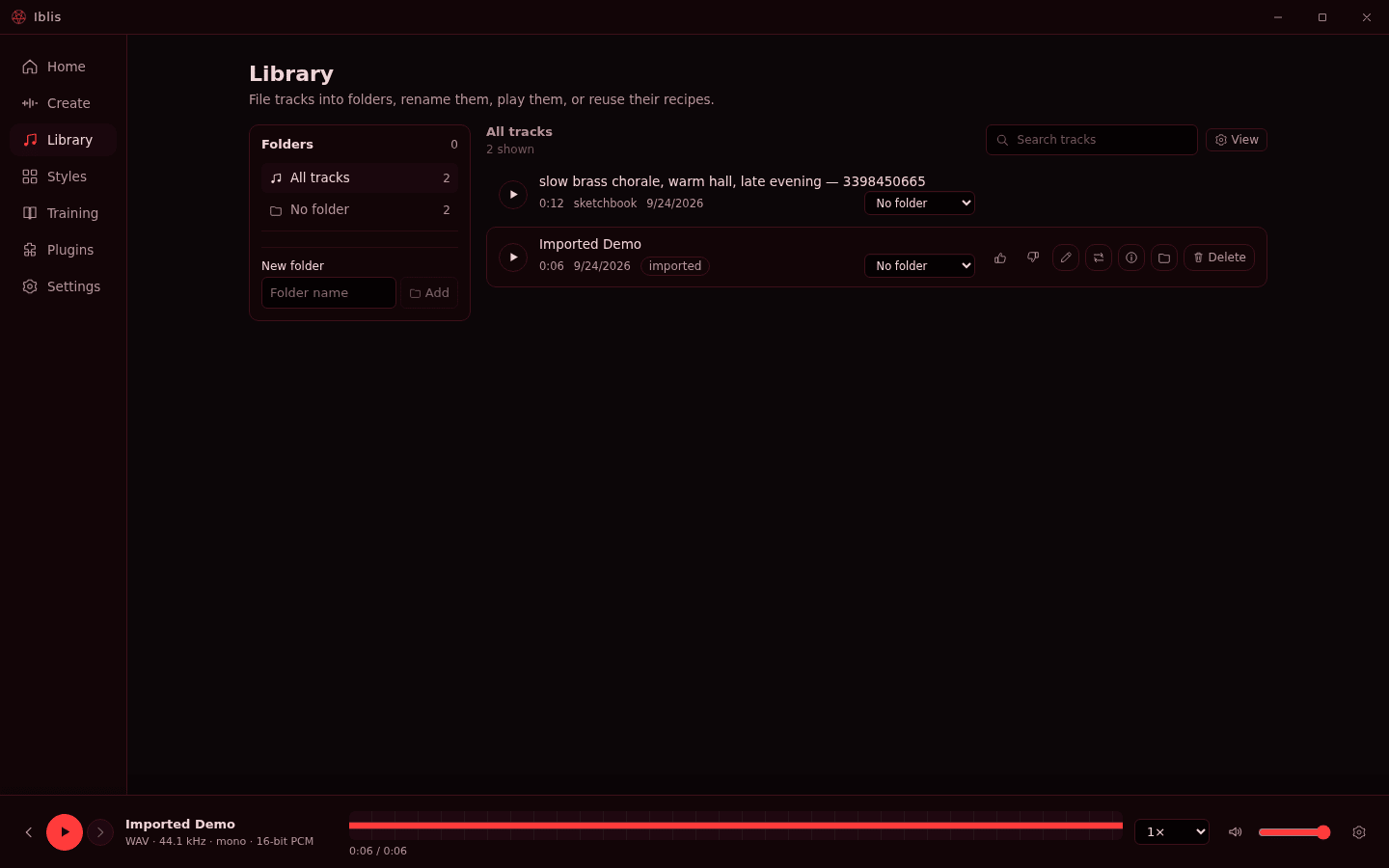 Library in the Infernal skin